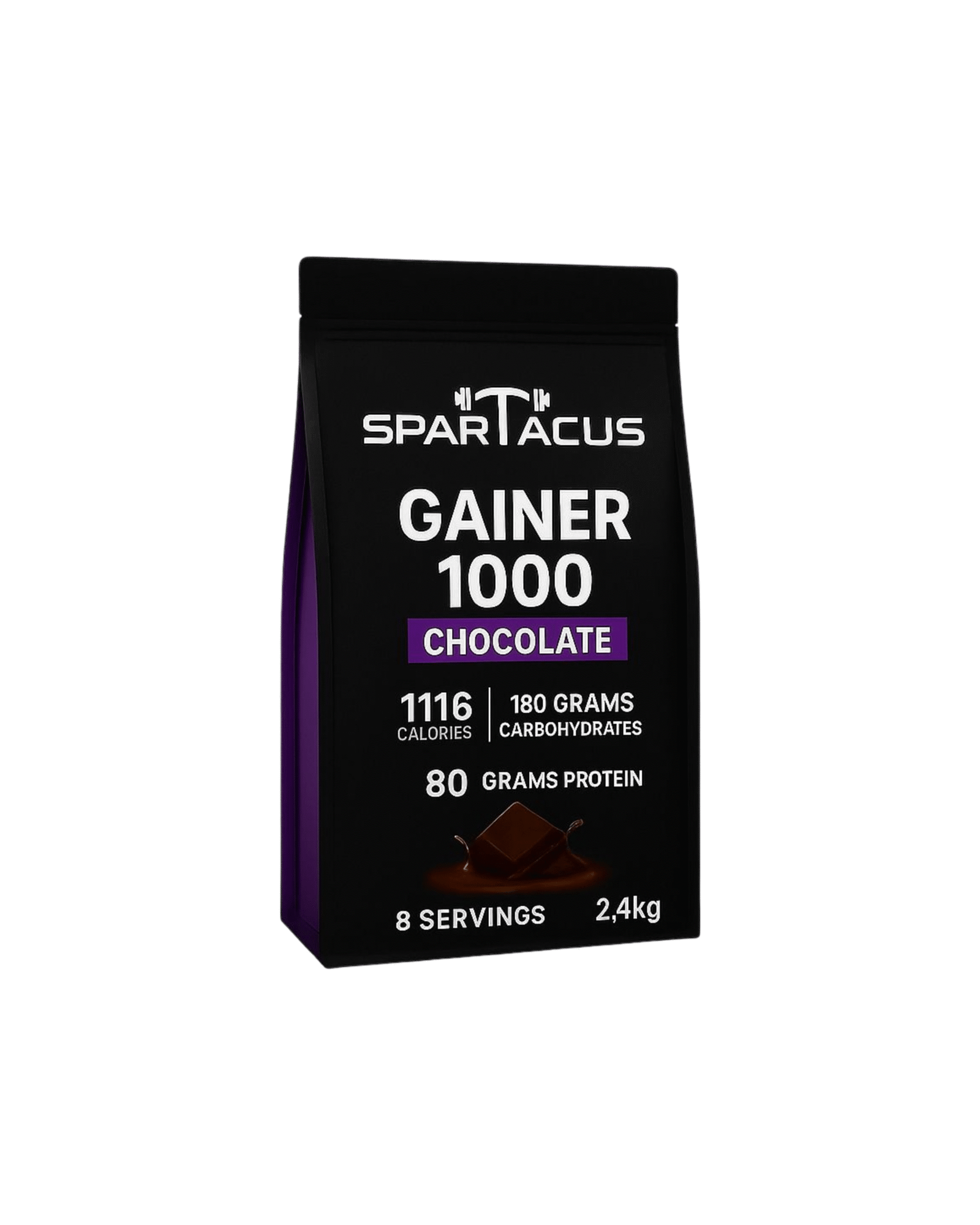 Spartacus Gainer 1000 Chocolate 2.4 kg – 8 servings