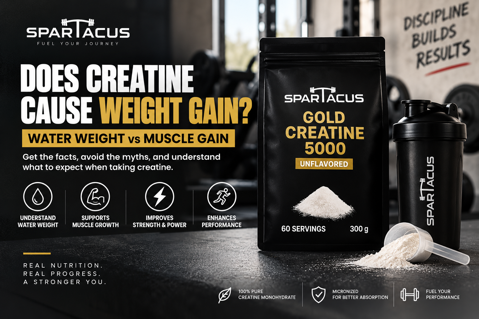 Does creatine cause weight gain – Spartacus Creatine 5000