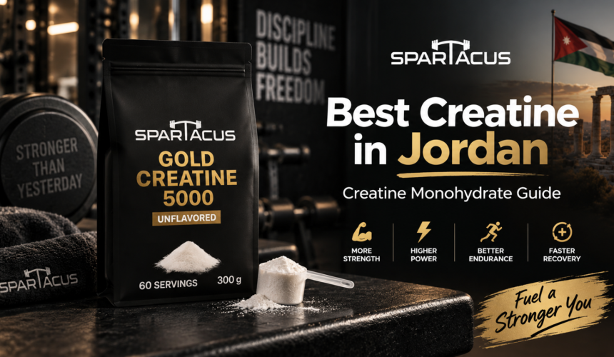 Spartacus Gold Creatine 5000 in Jordan – creatine monohydrate supplement for strength and performance