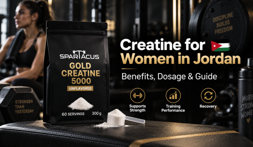 Creatine for women in Jordan – Spartacus Gold Creatine 5000 for strength, training performance and recovery