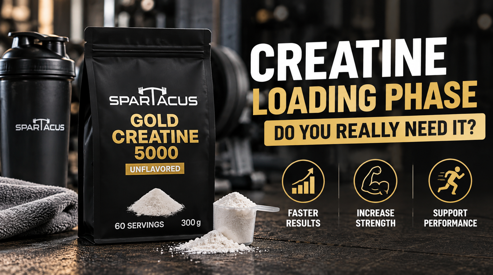 Spartacus Creatine 5000 featured image for creatine loading phase guide
