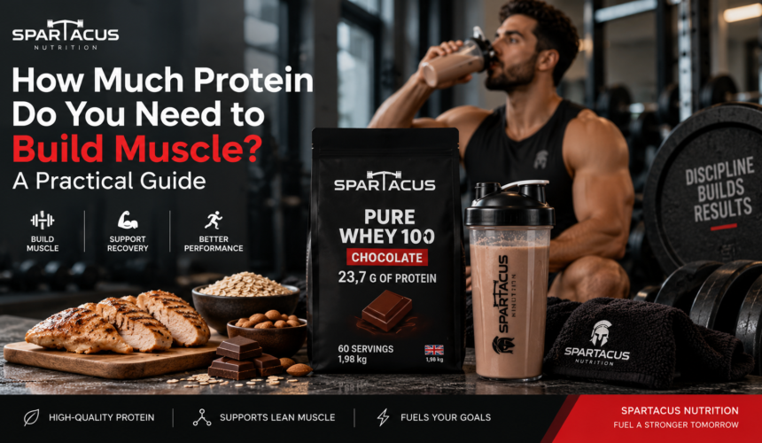 How much protein do you need to build muscle – Spartacus Pure Whey 100