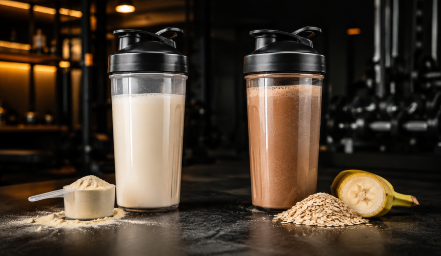 Whey protein vs mass gainer for different fitness goals