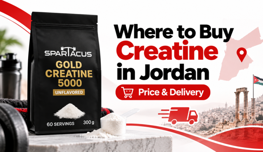 Spartacus Creatine 5000 featured image for where to buy creatine in Jordan